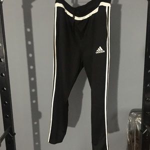 Adidas Mens Climacool Track Pants Striped Black